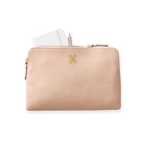 Mark & Graham Everyday Italian Leather Zipper Pouch